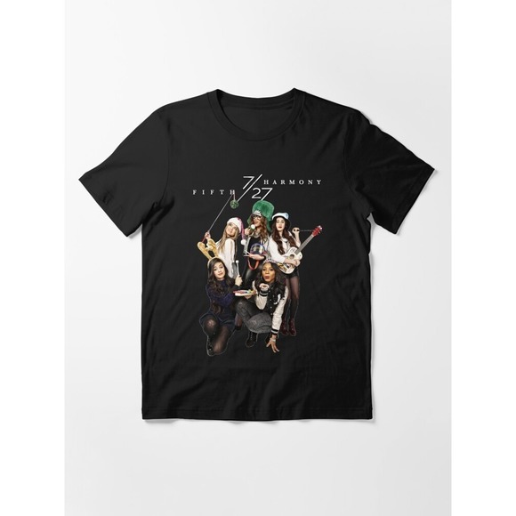 Fifth Harmony 727 Tour 2017 Black T-Shirt - Picture 1 of 4